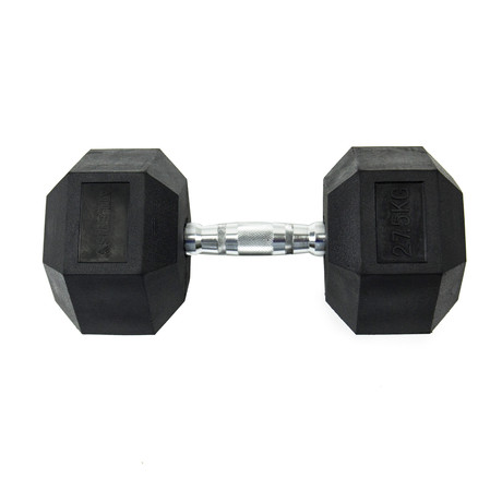 Mancuerna Hexagonal 27,5 Kg Negro
