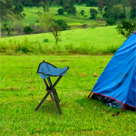 Piso Plegable Azul