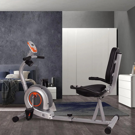 Bicicleta Magnética Recumbent C Home Fitness