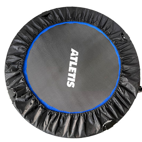 Trampolín con barra 1.02mts Pro Fitness Azul
