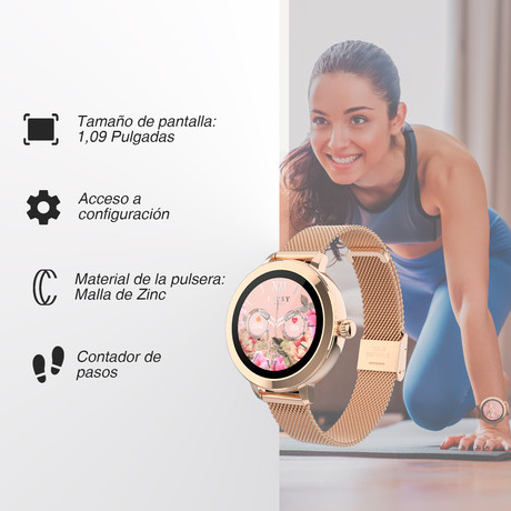 Smartwatch Sb1155h Rosado