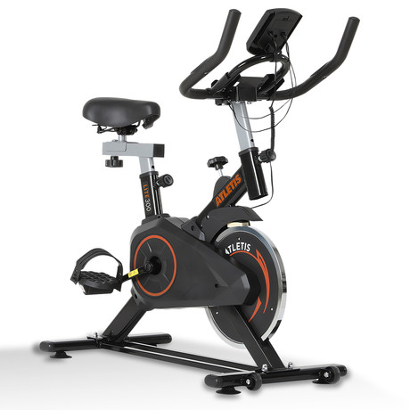 Bicicleta Spinning Atletis Lite 300 Naranjo 4 Kg