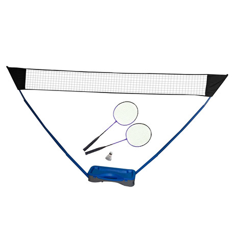 Set Bádminton 1 Red 2 Raquetas 2 Shuttlelocks Azul