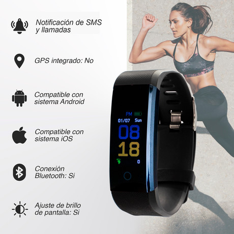 Smart Band ZN70 Negro
