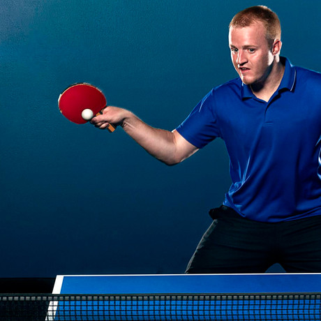Set 2 Paletas 3 Pelotas PingPong Profesional Negro