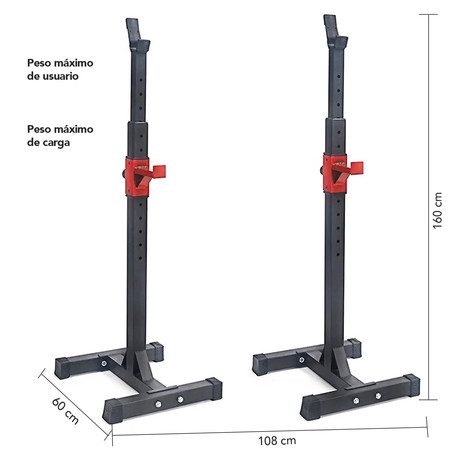 Squat Rack Atletis Force Line 100