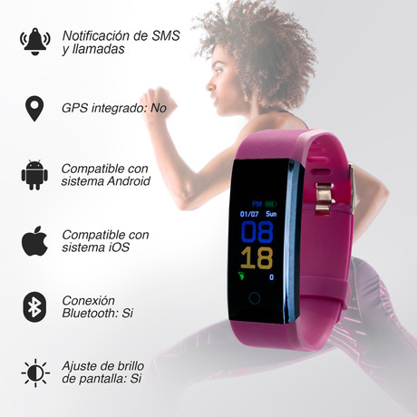 Smart Band ZN70 Púrpura