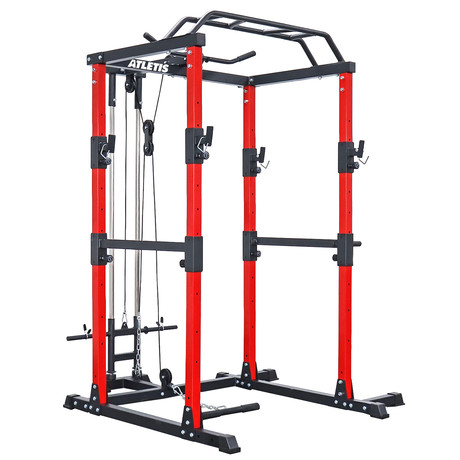 Jaula Power Rack de Potencia Multifuncional