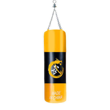 Saco de Boxeo Punching Ball 120 cm Amarillo