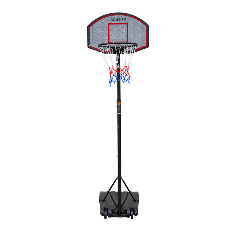 Aro de Basquetball Altura Ajustable 2.1 mt Gris