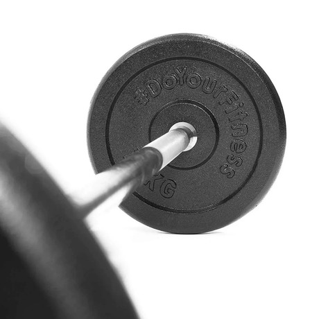 Set 50kg Barra Con Mancuernas + Discos Intercambiables