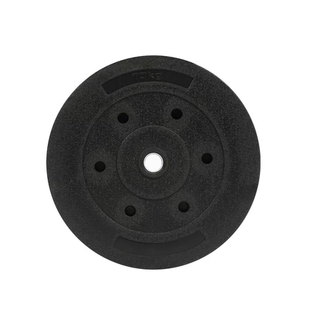 Disco de Cemento 10 Kg para Barra PVC Negro