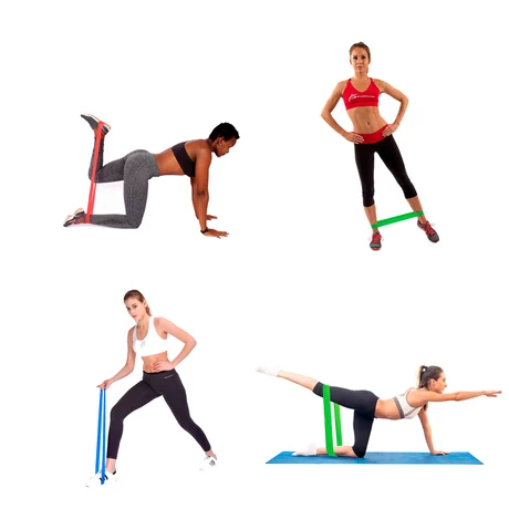 Set de Bandas Elásticas de Entrenamiento Fitness - vista alternativa