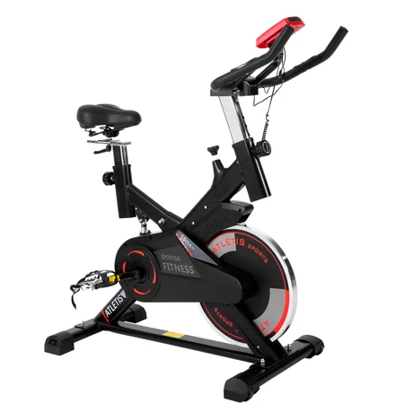 Bicicleta Spinning Volante de Inercia 11 Kg Negro