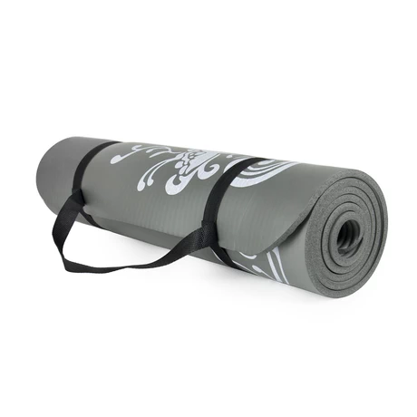 Mat de Yoga Meditación NBR Gris
