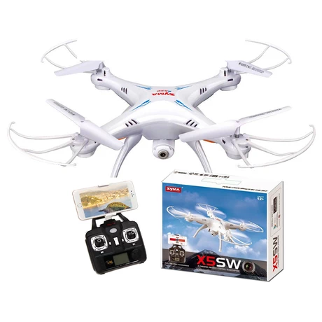 Drone Syma X5sw Cámara HD, WiFi y FPV Blanco