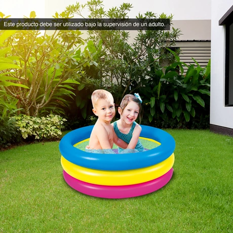 Piscina Infantil Redonda 66 L 25x76 cm Multicolor