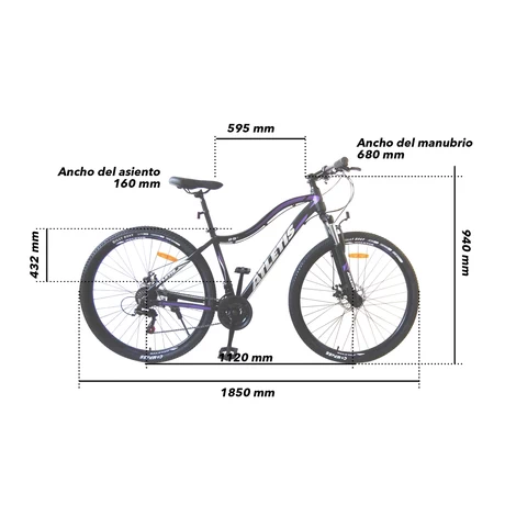 Bicicleta Mountain Bike Daya 29