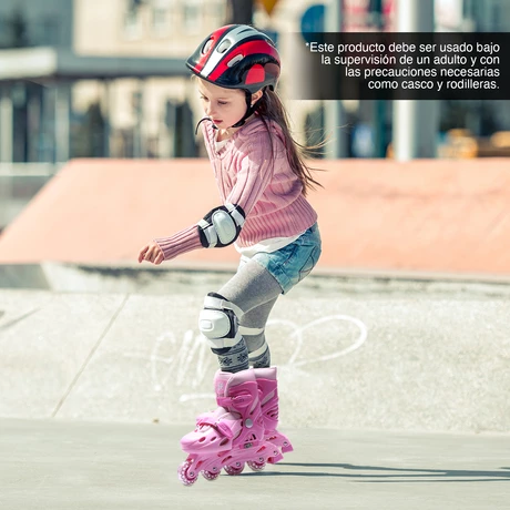 Patines Talla S Modelo BW-501 Rosado