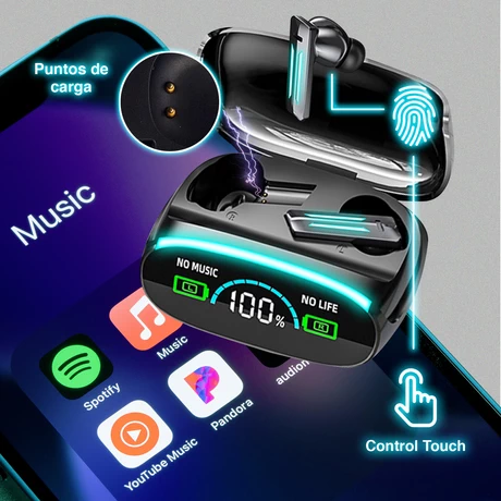 Audífonos Earphones M39 Negro - vista alternativa