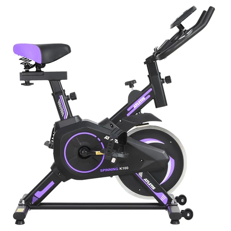Bicicleta Spinning K100 Lite Morado - vista alternativa