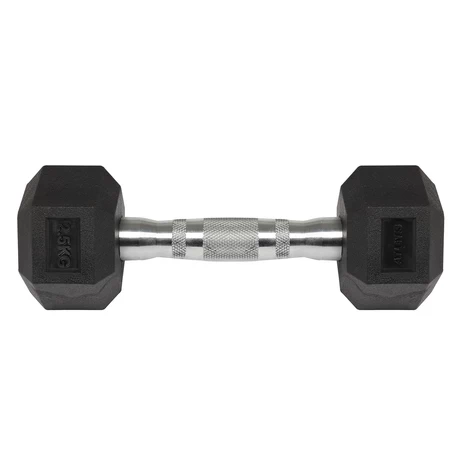 Mancuerna Hexagonal 2,5 Kg Negro