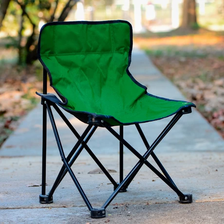 Silla Camping Plegable Básica Verde