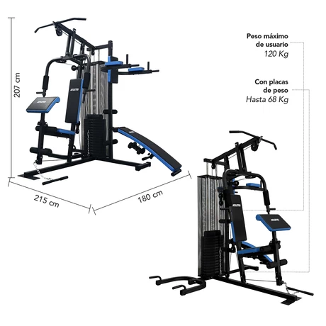 Home Gym tres estaciones TF-7005A
