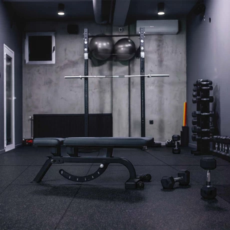 Piso de Goma 100x100 cm 20 mm