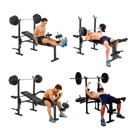 Press Banca Multifuncional Fit Negro