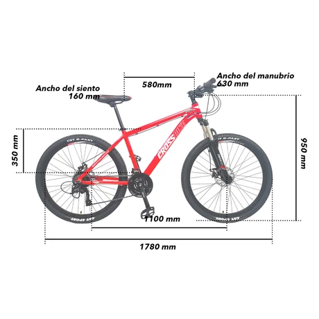 Bicicleta Mountain Bike Challenger Aro 27,5