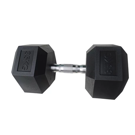 Mancuerna Hexagonal 35 Kg Negro