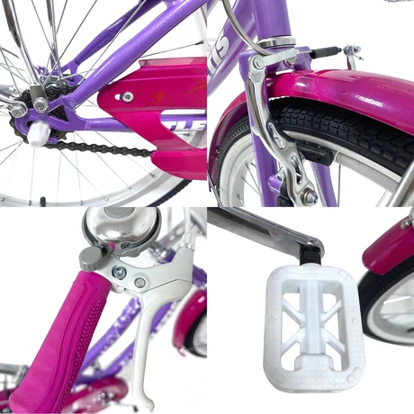 Bicicleta Infantil Classic Ride Canasto Aro 20