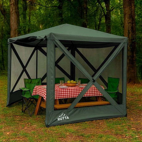 Toldo Comedor Camping Instantáneo 3.5 x 3.5 mts