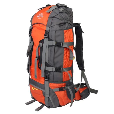 Mochila Camping 80L Naranjo