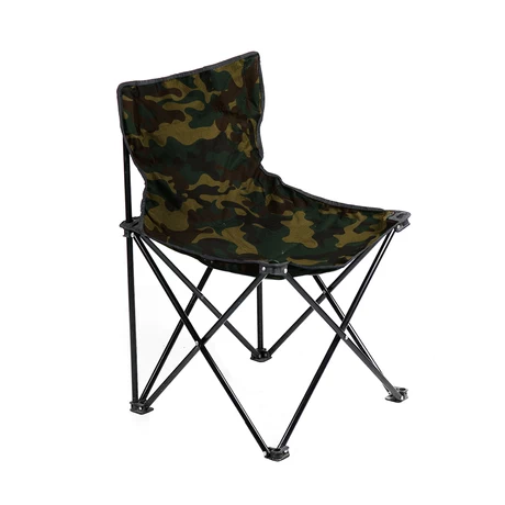 Silla Camping Plegable Básica Café