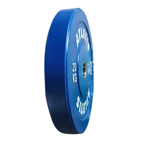 Disco Olímpico Bumper Competición 20 kg Azul