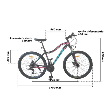 Bicicleta Mountain Bike Daya 27.5