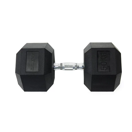 Mancuerna Hexagonal 50 Kg Negro