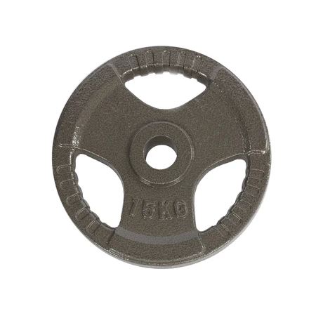 Disco de 15 Kg para Barra Olímpica Gris