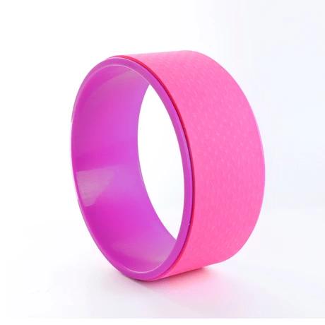Rueda de Yoga Flexibilidad y Relajación Rosado