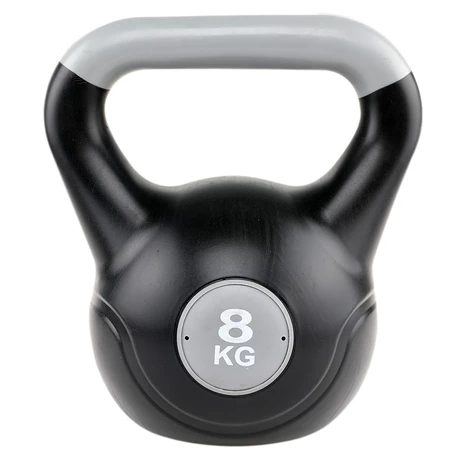Kettlebell Pesa Rusa Cemento Color 8 Kg Negro