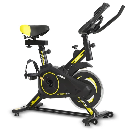 Bicicleta Spinning K100 Amarillo