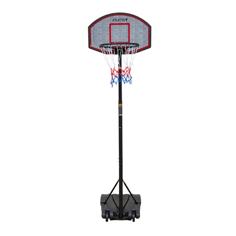 Aro de Basquetball Altura Ajustable 2.1 mt Gris