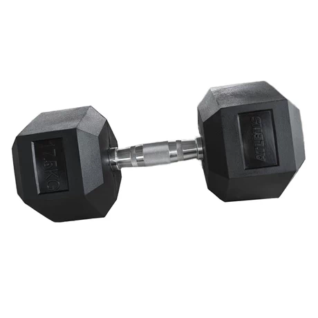 Mancuerna Hexagonal 17.5 kg Negro