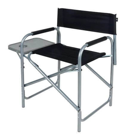 Silla con Bandeja Plegable Negro