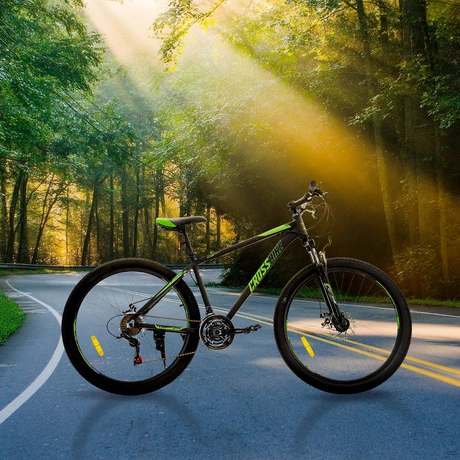 Bicicleta Mountain Bike Aro 27.5 21 Velocidades Verde