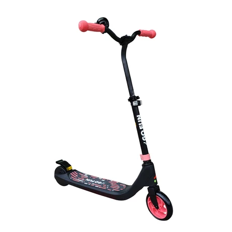 Scooter Eléctrico Faro y Altura Ajustable Rosado