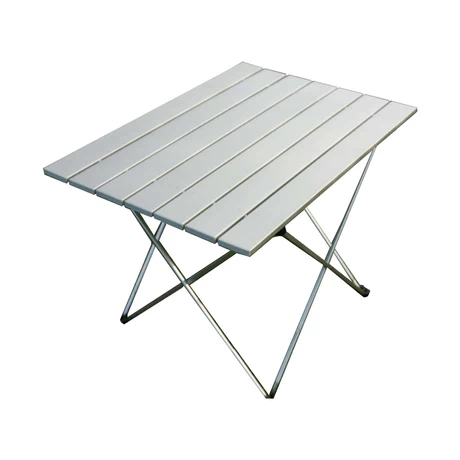 Mesa de Camping Plegable Portátil Gris