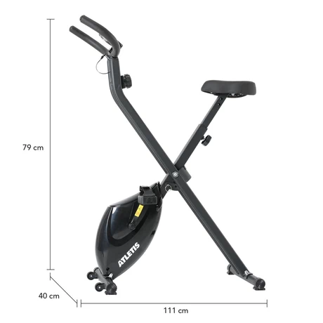Bicicleta X Bike Atletis Pro 100 Magnética 1.6 Kg